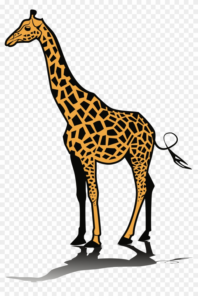 running giraffe clipart jpg