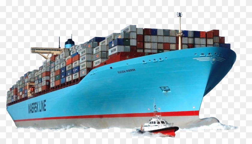 Maritime Transportation - Maersk Ship Background, HD Png Download -  2835x1417(#6229767) - PngFind