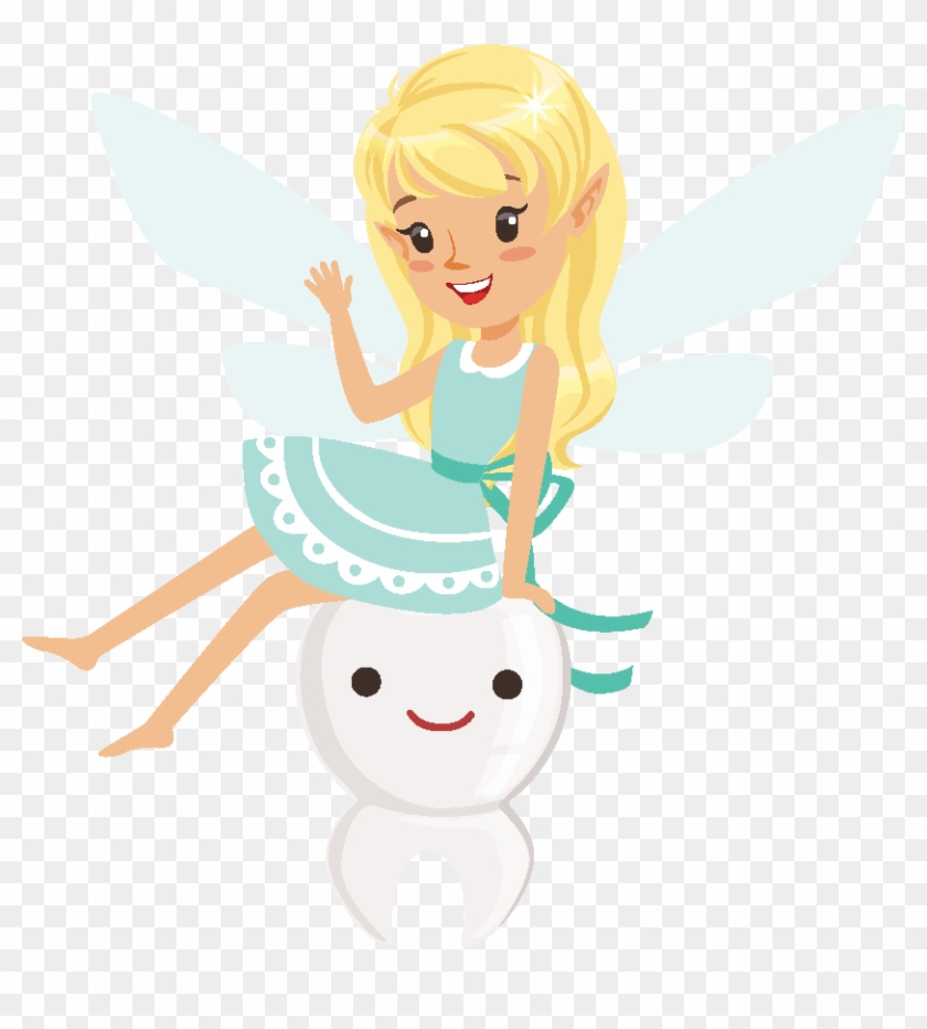 Tooth Fairy - Cartoon, HD Png Download - 833x852(#6233751) - PngFind