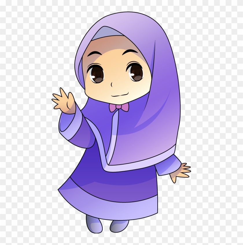 Hijab Cartoon Png - Cartoon, Transparent Png - 483x767(#6236603) - PngFind