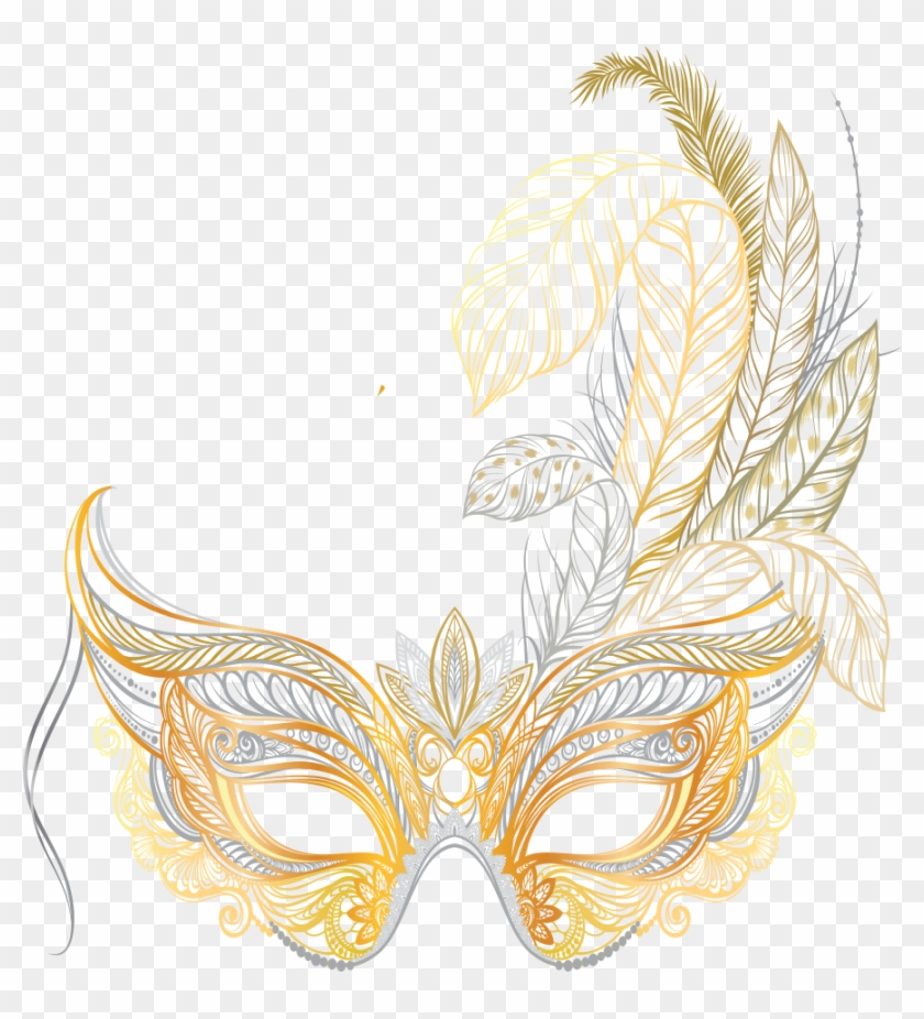 Gather 20 Friends For An Unforgettable Feast Provided - Transparent  Masquerade Mask Png Gold, Png Download - 891x940(#6241110) - PngFind