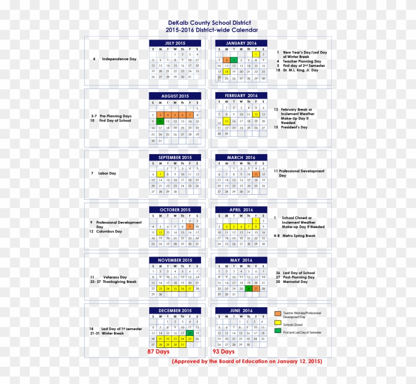 2015 2016 District Wide Calendar Nyc Substitute Teacher Pay Schedule
