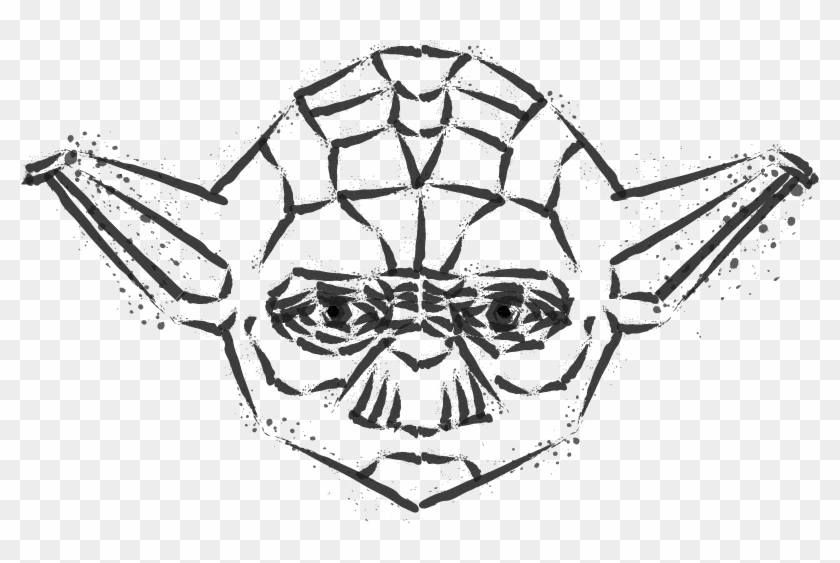 Download #starwars #star #wars #drawing #zeichnung #skizze #klonkrieger - Yoda, HD Png Download - 798x483 ...
