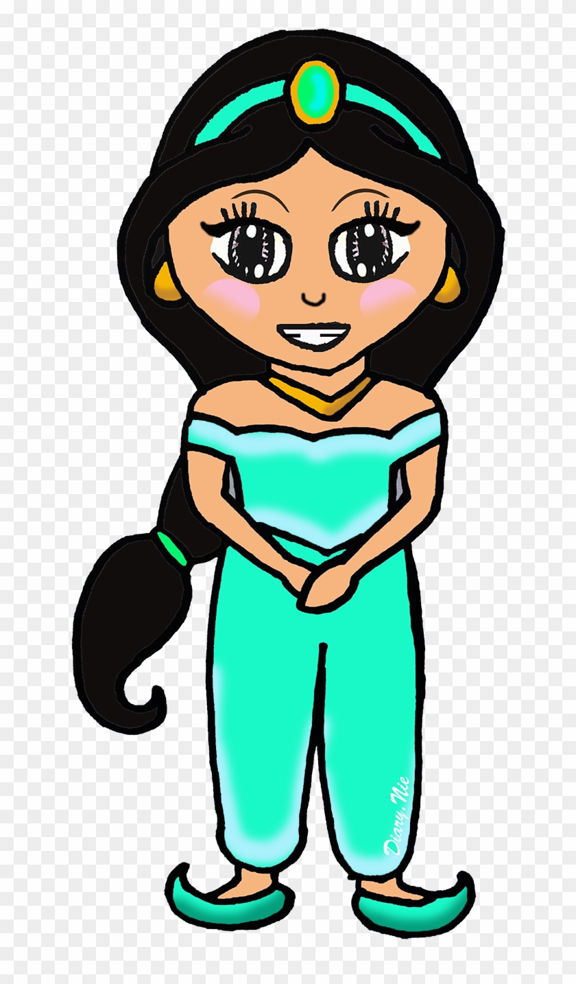 Disney Princess Jasmine - Cartoon, HD Png Download - 680x1432(#6256057) -  PngFind