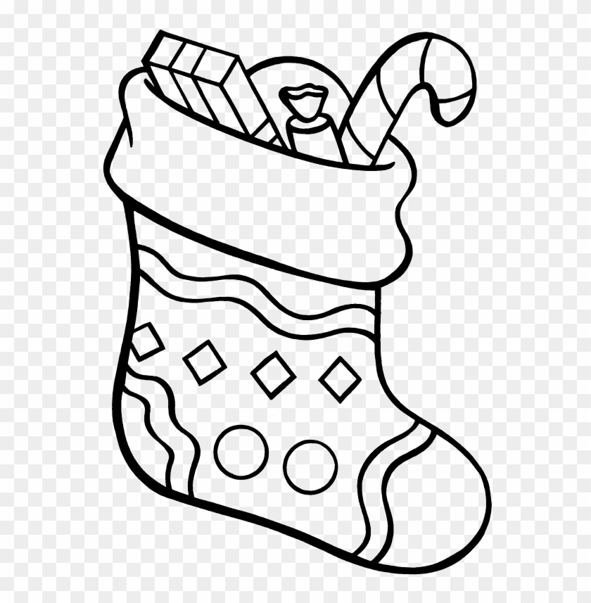 Christmas Stocking Coloring Pages - Christmas Stocking Colouring Pages