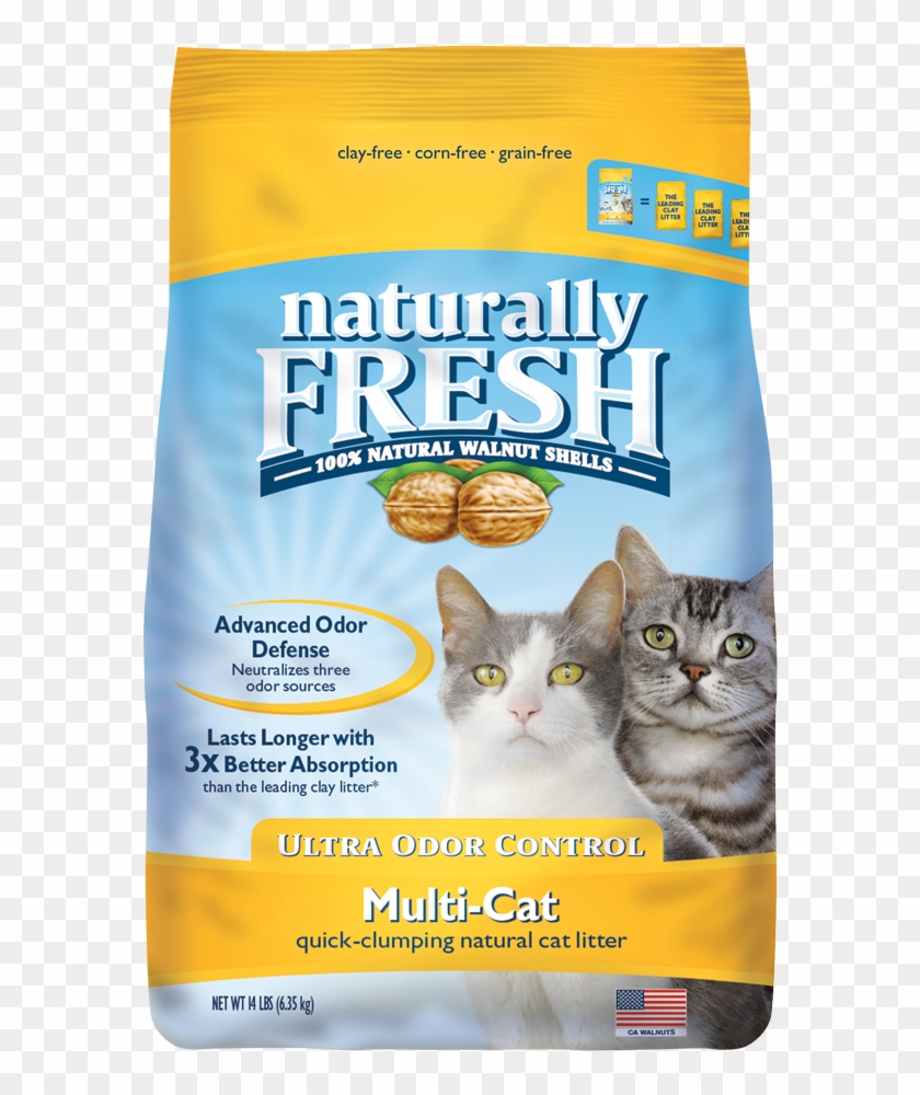 It Also Doesn't Stick To Your Cat's Paws, So Litter Naturally Fresh
