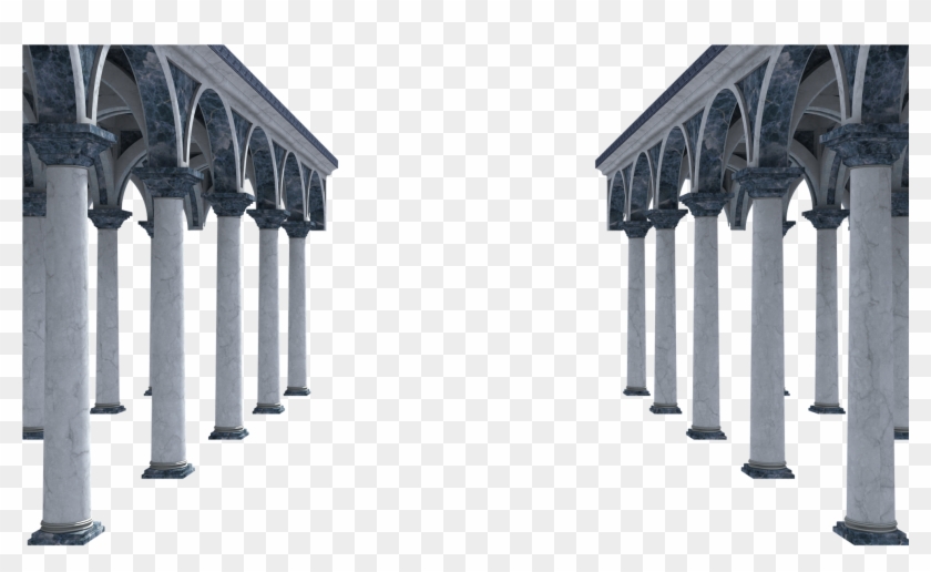 Fancy Arch Pillars 2 - Column, HD Png Download - 1980x1136(#6261570