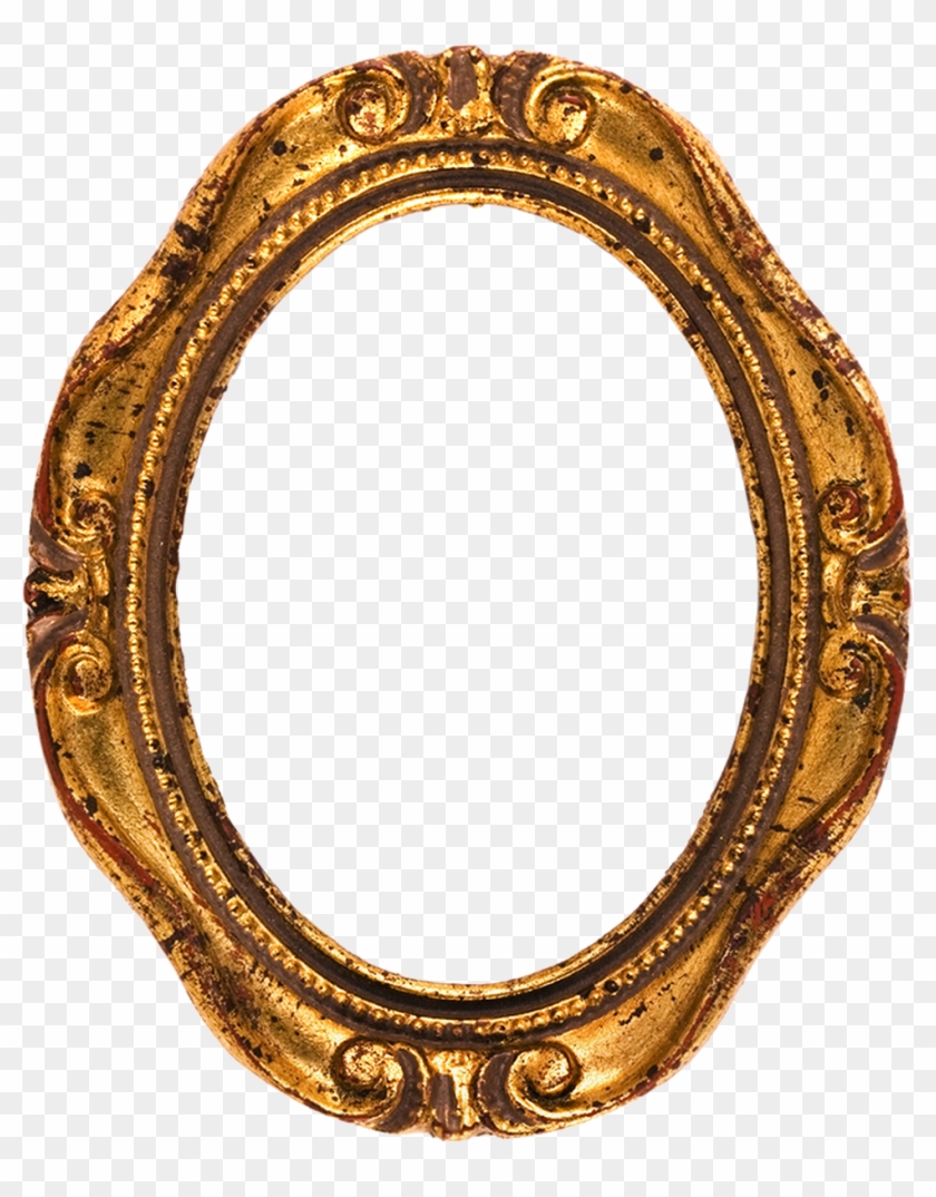 Antique Oval Frame