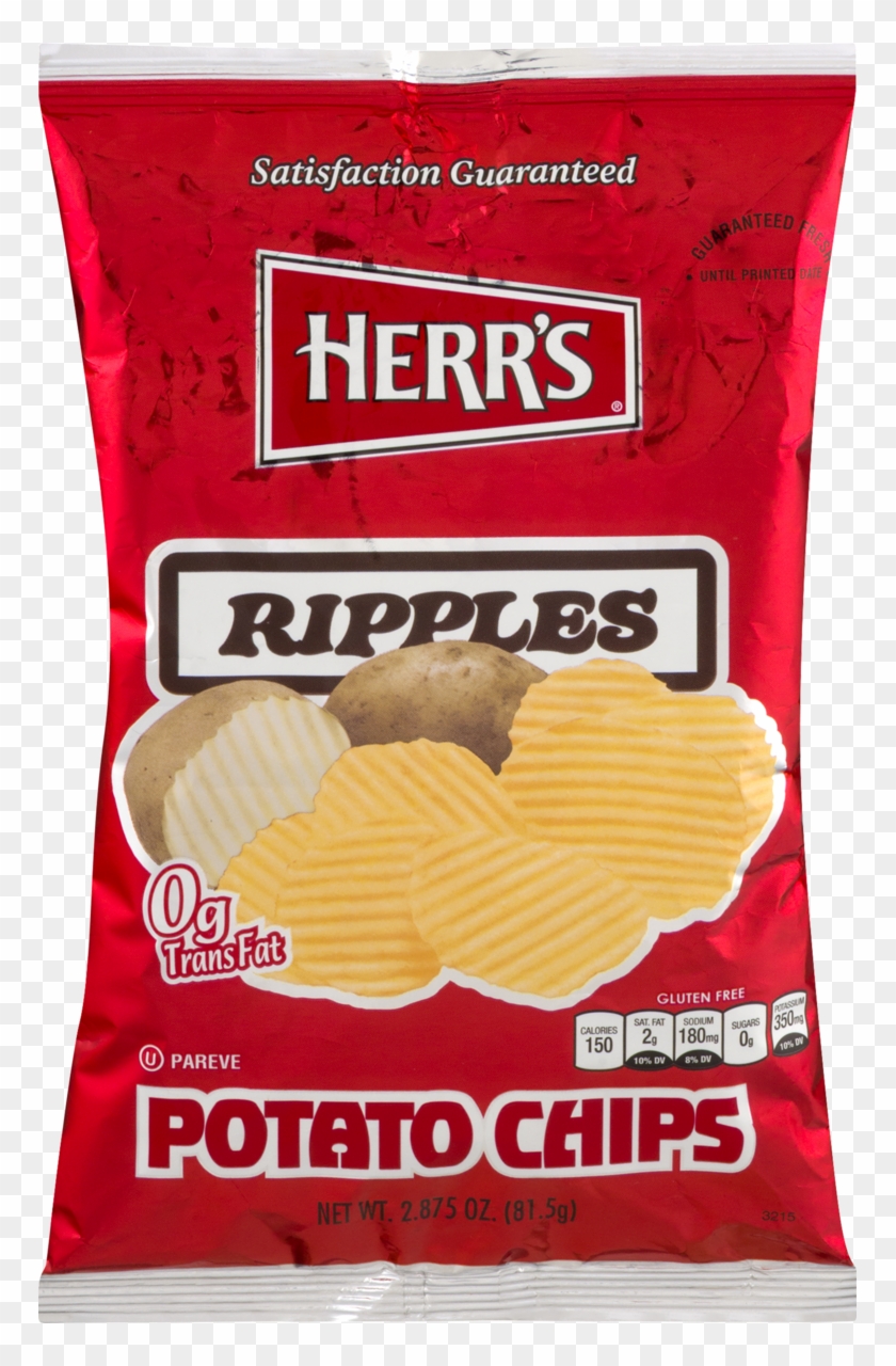 Herr's Ripples Potato Chips Sandwich Cookies, HD Png Download