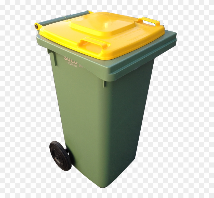 Billi Box Coloured Recycling - Yellow Lid Recycling Bin, HD Png