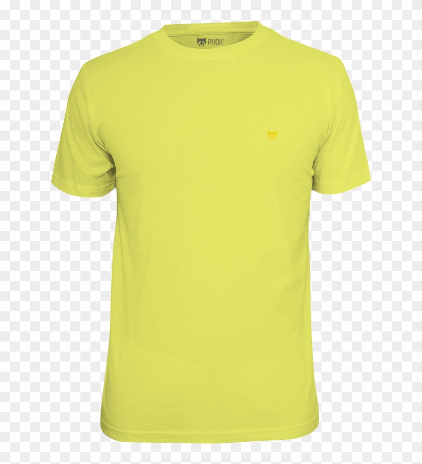Camisa amarela clara Clearance