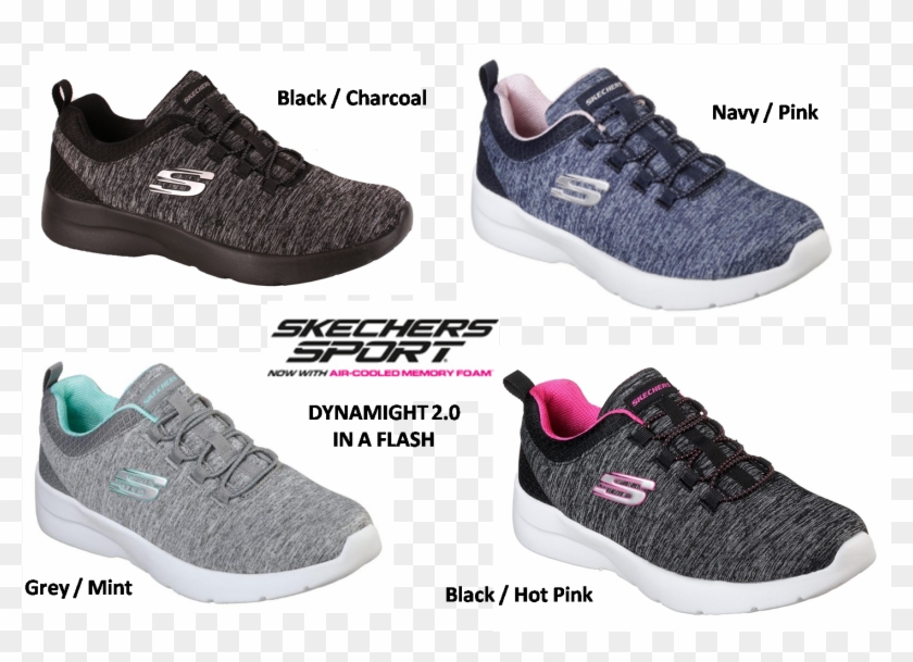 skechers bungee trainers