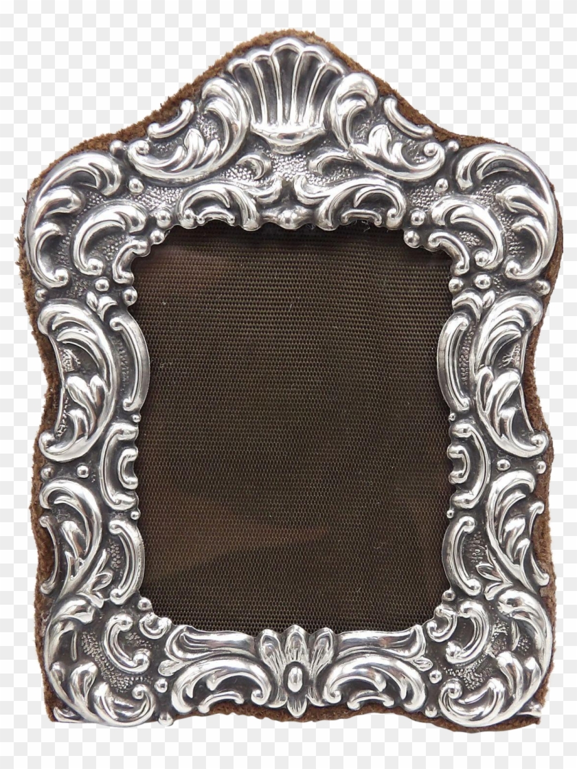 Italian Sterling Silver Repoussé Picture Frame Antique - Picture Frame, HD  Png Download - 1446x1446(#6281969) - PngFind