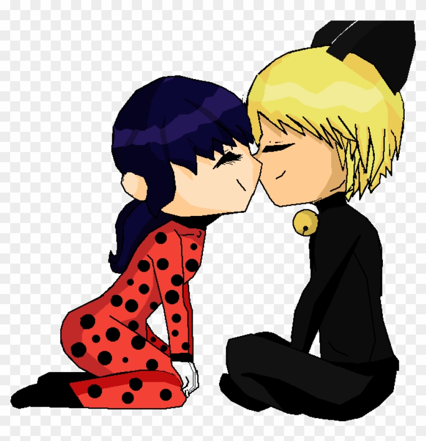 Ladybug And Chat Noir Love Hd Png Download 1400x1400 Pngfind