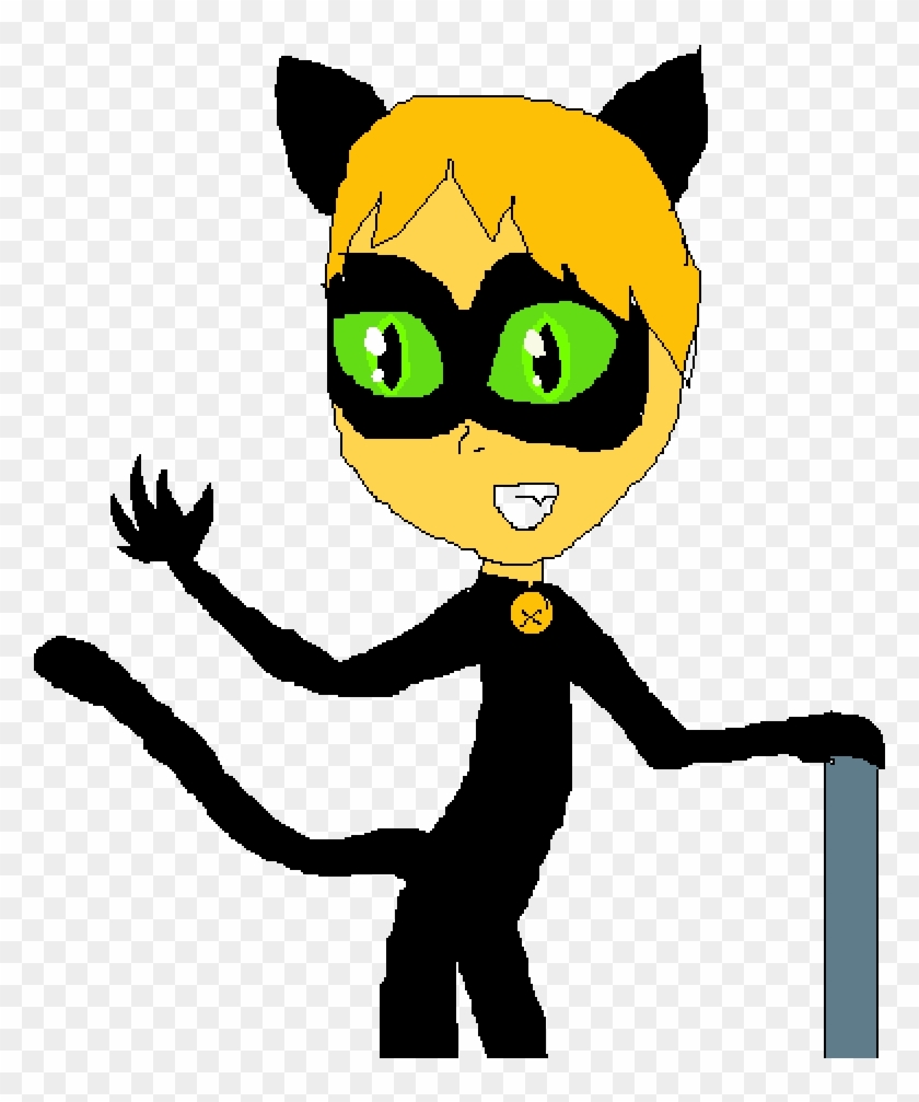 Chat Noir Cartoon Hd Png Download 1000x1000 Pngfind