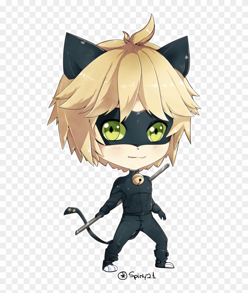 Miraculous Ladybug Wallpaper Entitled Chat Noir - Dibujos De Cat Noir De  Ladybug, HD Png Download - 534x910(#6294343) - PngFind