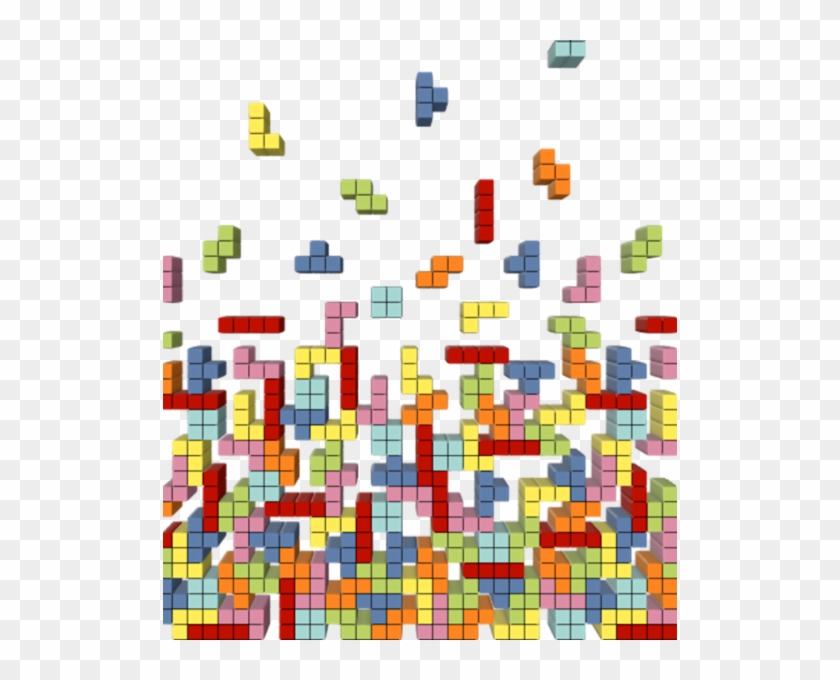 Tetris - Tetris Psd, HD Png Download - 514x600(#6298542) - PngFind