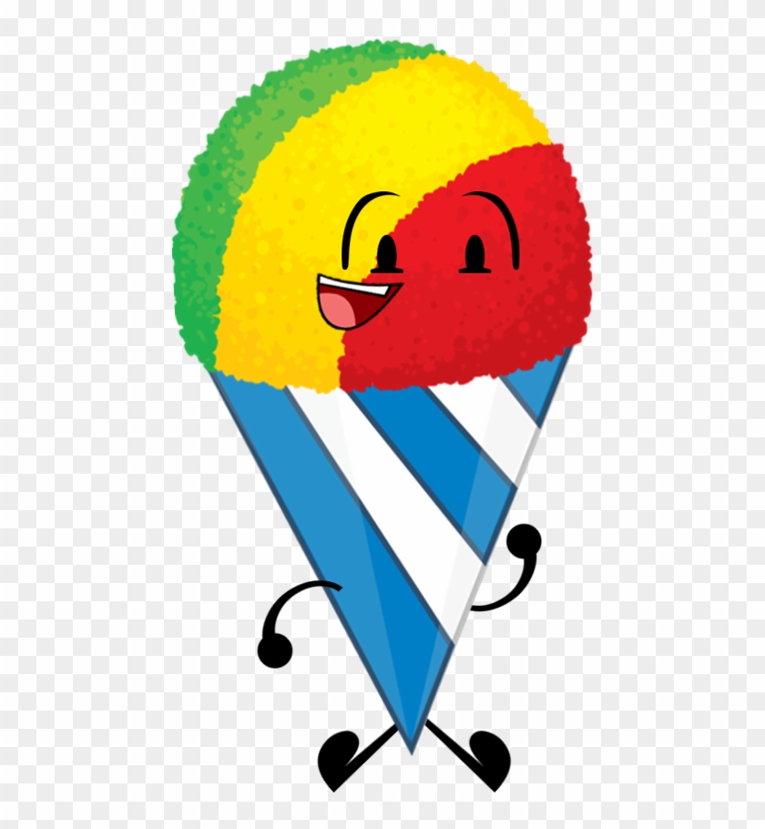Illussion: Transparent Snow Cone Logo
