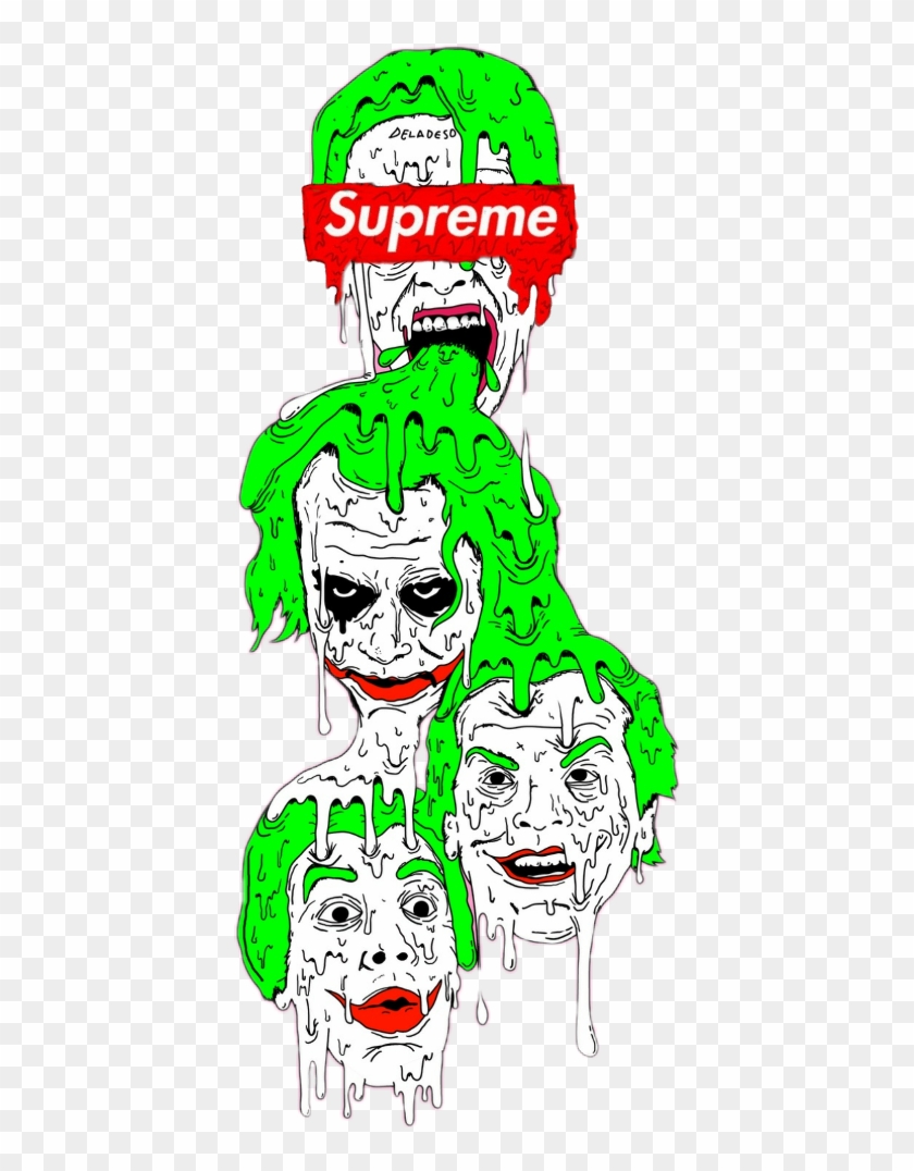 supreme dog sticker