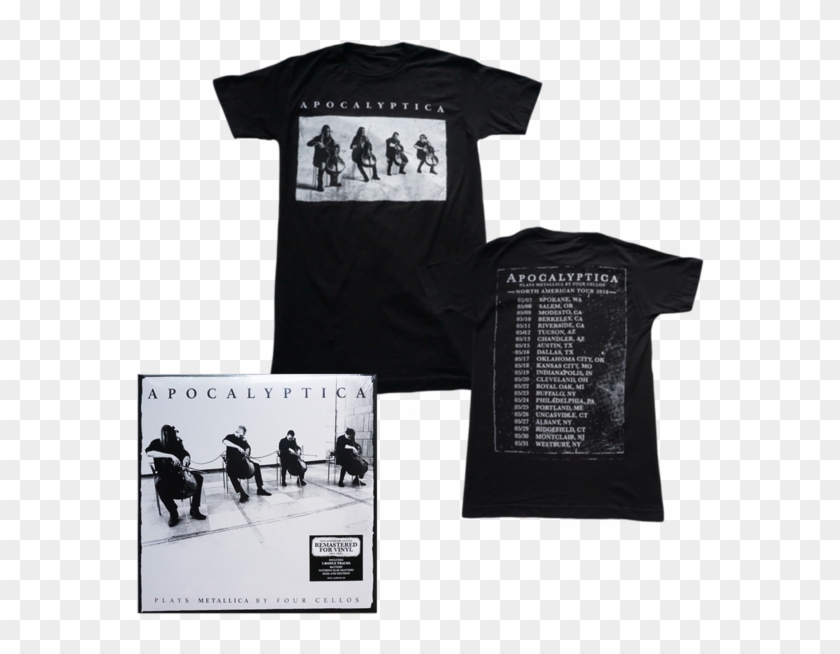 Plays Metallica Vinyl Tee Bundle Apocalyptica Plays Metallica By Four Cellos A Live Hd Png Download 600x600 634584 Pngfind