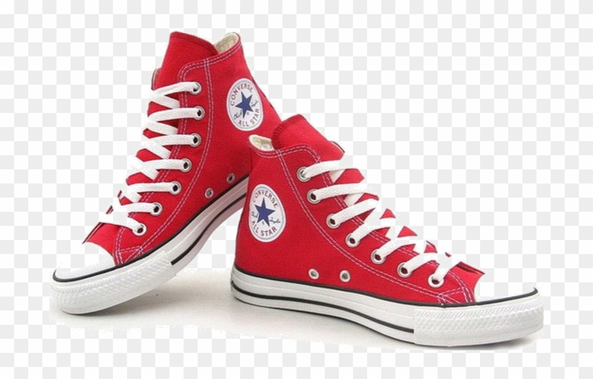 red converses