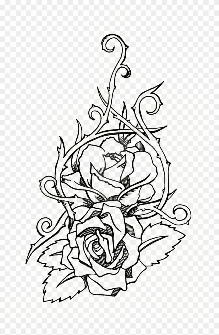 Download Rose Tattoo Png HQ PNG Image  FreePNGImg