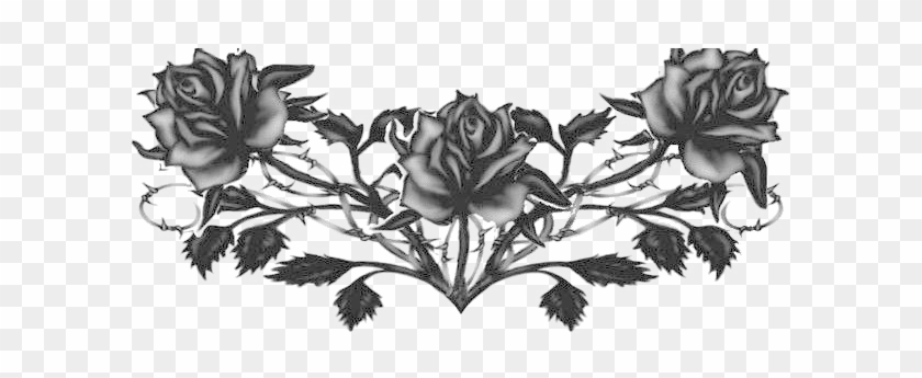 Rose Tattoo Png Image - Transparent Tattoos Png, Png Download -  600x600(#639520) - PngFind