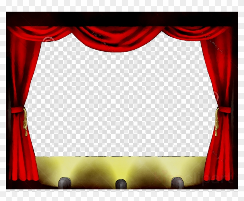 Free Stage - Transparent Curtain Open Background, HD Png Download -  900x700(#6309909) - PngFind