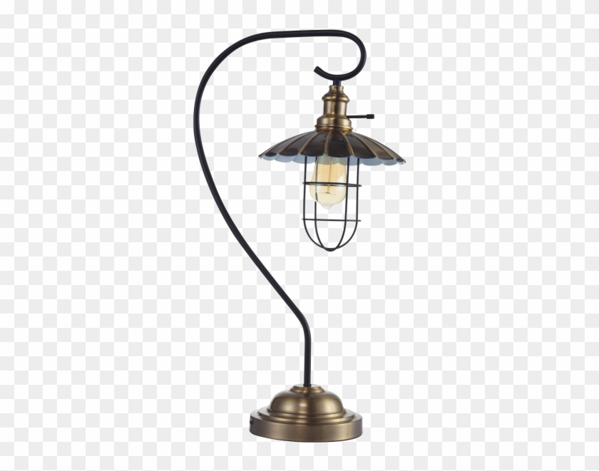Hanging Vintage Lantern Style Table Desk Lamp 26 Tal Brass Hd