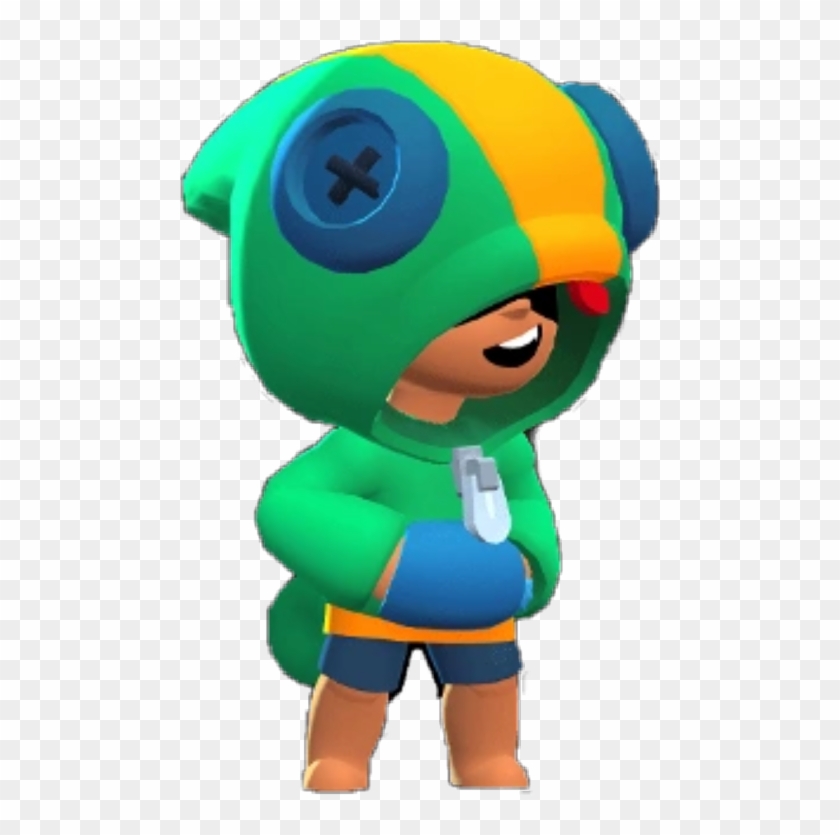 Leon From Brawl Stars Hd Png Download 480x755 6317537 Pngfind - brawl stars question mark names