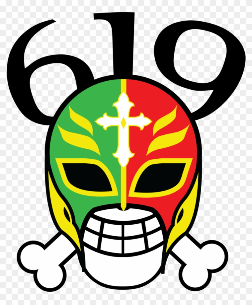 Rey Mysterio Clipart 3 By Troy One Piece Jolly Roger Png Transparent Png 853x936 Pngfind