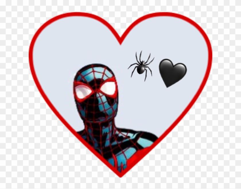 Spiderman Sticker - Heart, HD Png Download - 640x581(#6318180) - PngFind