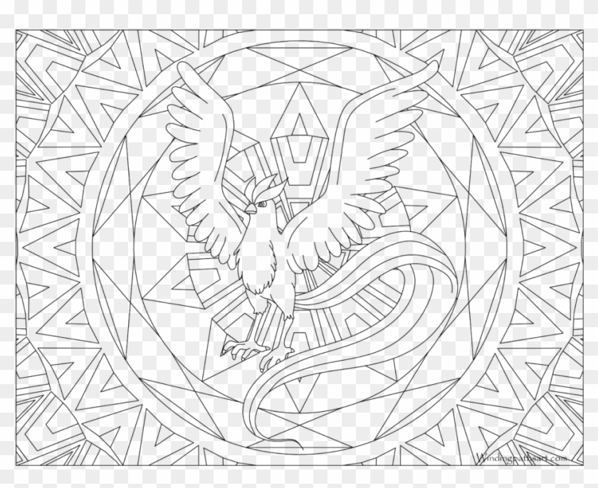 Free Darkrai Coloring Pages For Adults Pokemon Articuno Coloring Pages Hd Png Download 1024x791 6323161 Pngfind