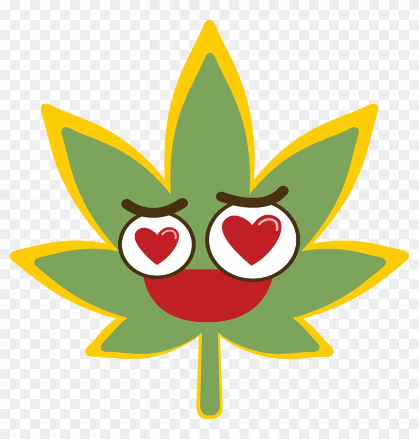 Potmoji Cannabis Emojis Messages Sticker10, HD Png Download