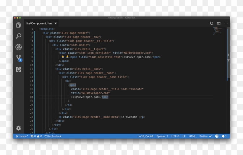 Lwc First Look Adding Style With Lightning Design System - Python Flask ...