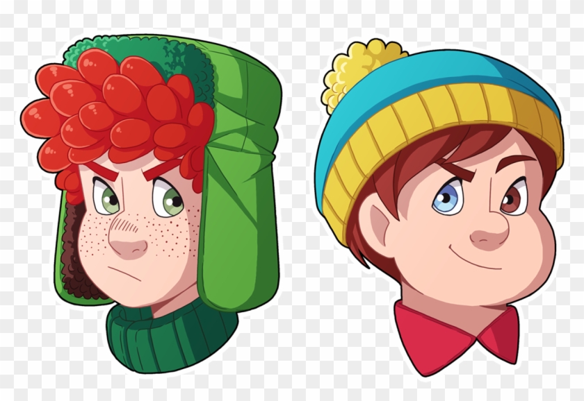 Kyle With Freckles And Cartman With Heterochromia A South Park Cartman Heterochromia Hd Png Download 1280x941 6338807 Pngfind