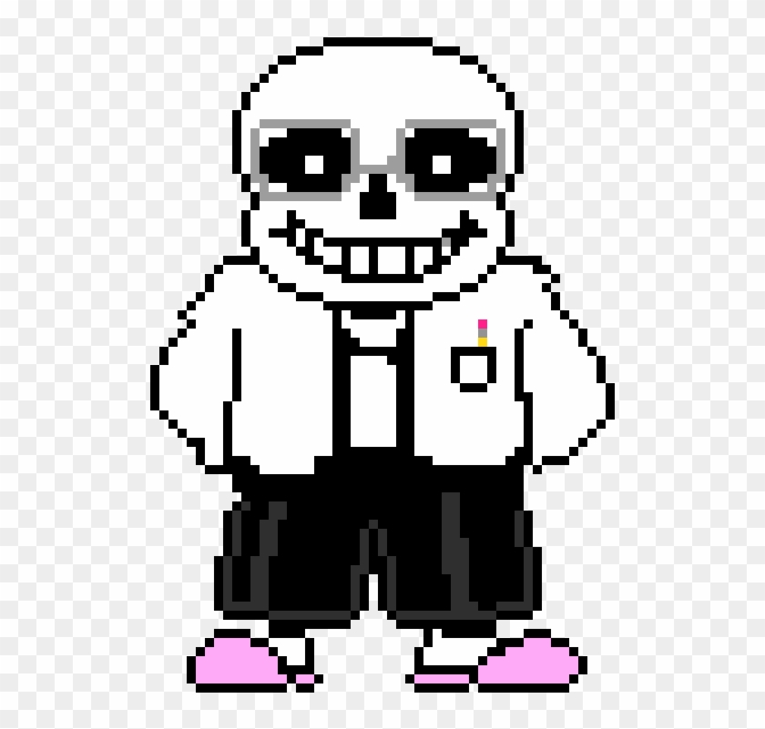 Download Sans Battle Sprite - Undertale Tshirt White Color Drawstring Bag -  White/one PNG Image with No Background 