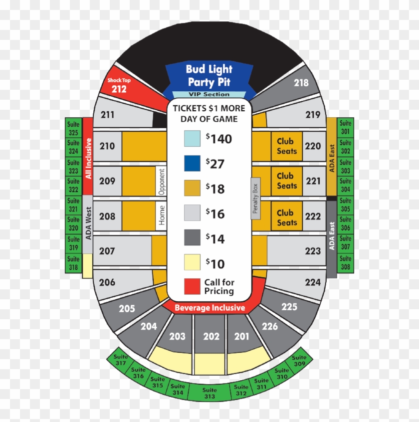 Seating Chart At Kroger Field