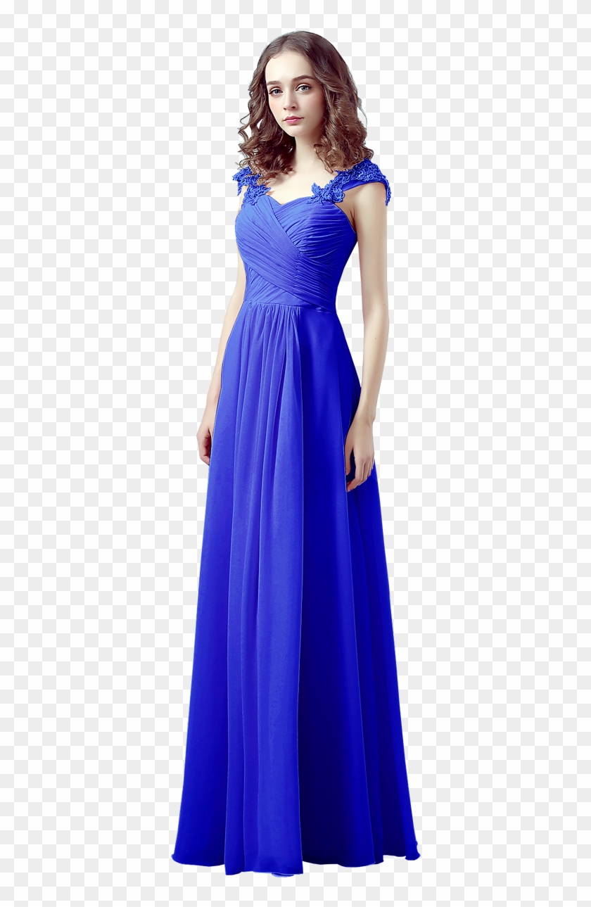 Cadbury Purple Light Blue Royal Blue - Gown, HD Png Download ...
