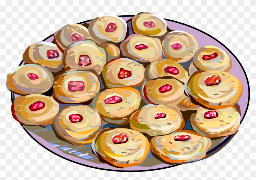Cookies Clipart Pastry Dessert Tray Clip Art, HD Png Download