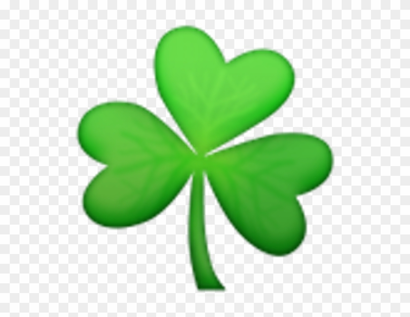 De 15 Mest Latterlige Nye Emojis I Ios - Shamrock Emoji, HD Png