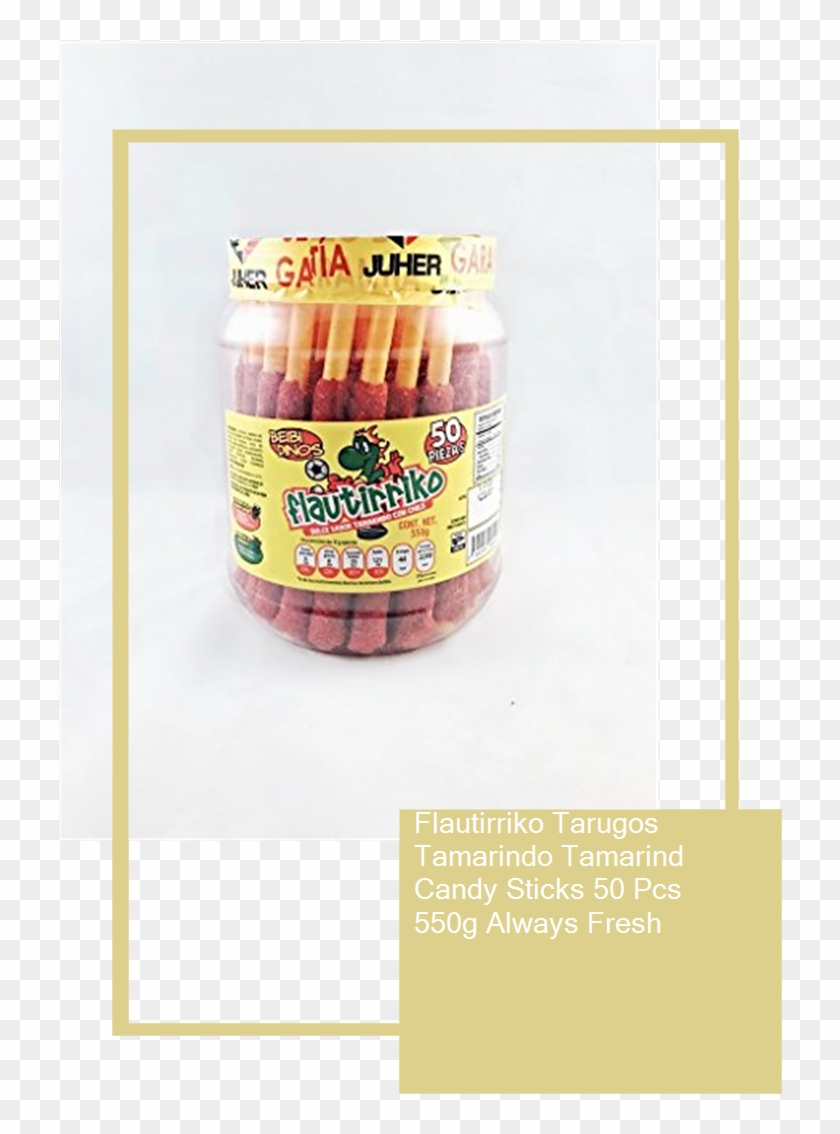 Flautirriko Tarugos Tamarindo Tamarind Candy Sticks Convenience Food Hd Png Download 735x1100 Pngfind