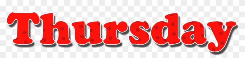 Thursday Png - Thursday Decorative Name Png, Transparent Png -  1684x348(#6365761) - PngFind