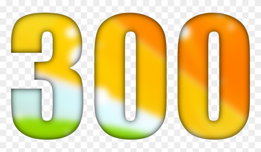 300 Png - Imagenes Del Numero 300, Transparent Png - 770x412(#6375767