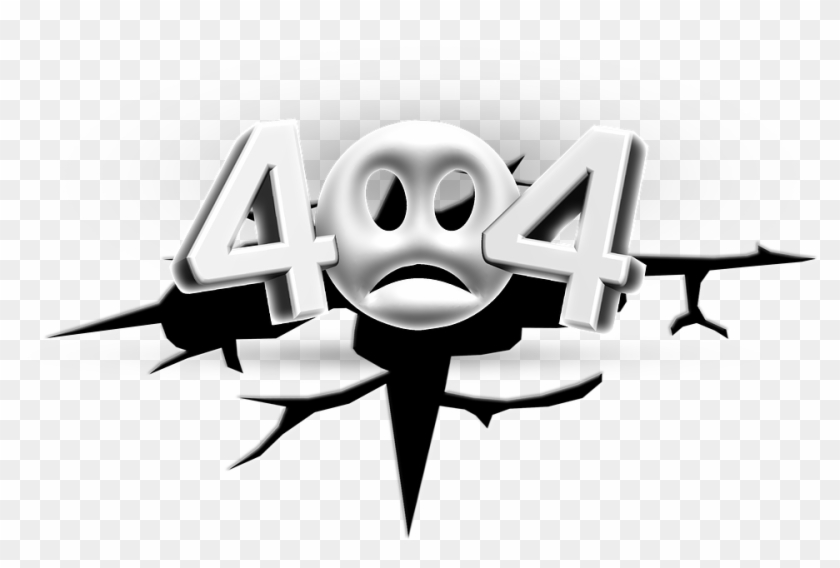 How To Fix A 404 Error - 404 Error Png, Transparent Png - 960x604(#6375883)  - PngFind