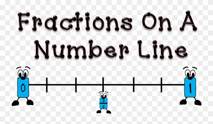 Fractions Cliparts Fraction Number Line Clipart Hd Png Download 869x446 Pngfind