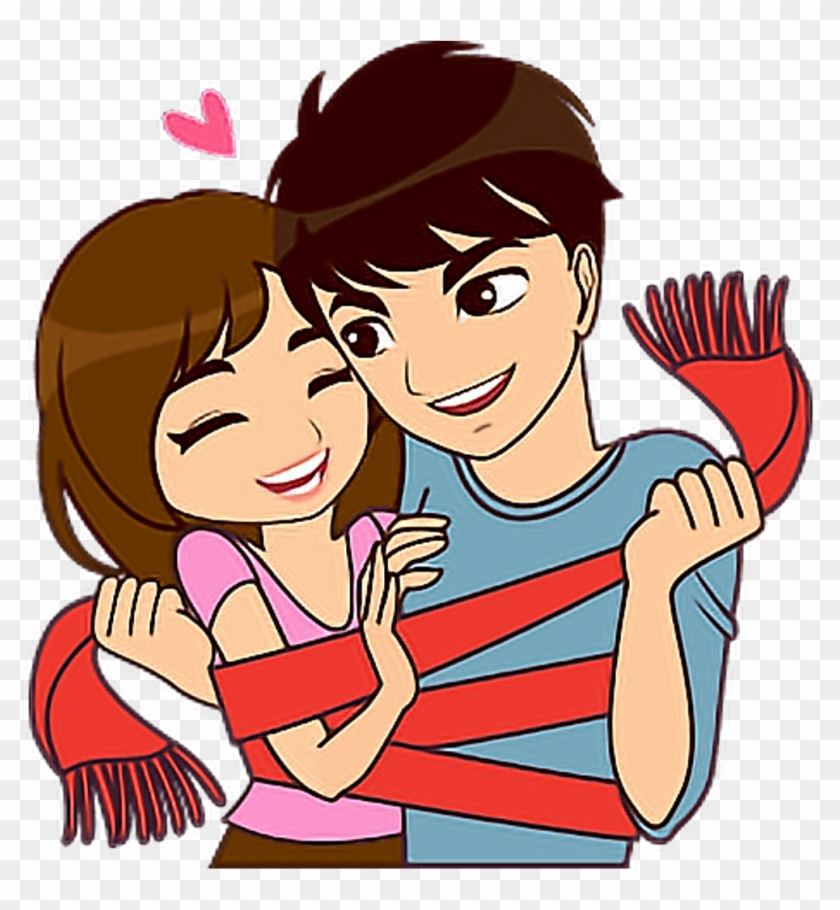 Love Couple Sticker Png , Png Download - New Love Couple Stickers,  Transparent Png - 989x1025(#640907) - PngFind