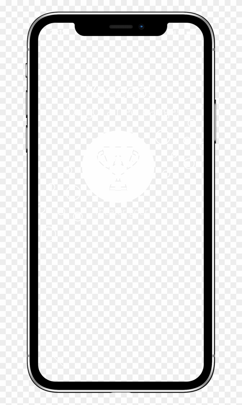 Iphone X Overlay Png, Transparent Png - 664x1326(#6409412) - PngFind