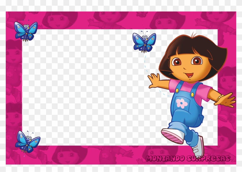 Frames Png Dora Aventureira - Dora Aventureira Molduras, Transparent ...
