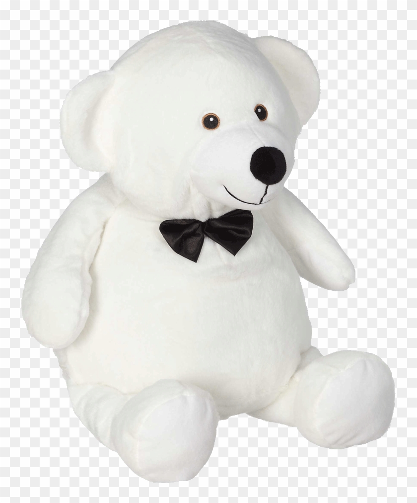 teddy bear with black bow tie